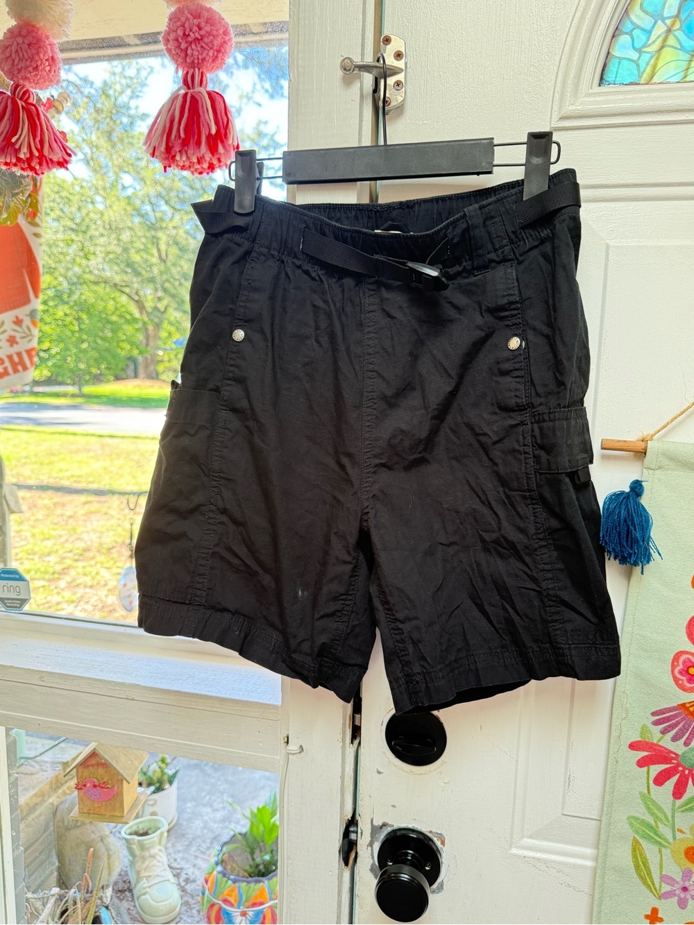 THE NORTH FACE Men’s Ripstop Cargo Hiking Shorts Black Size XS